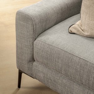 Tulbagh Fabric Corner Couch Right Forest Ash