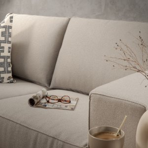 Westerman 2-Seater Couch Nordic Sand