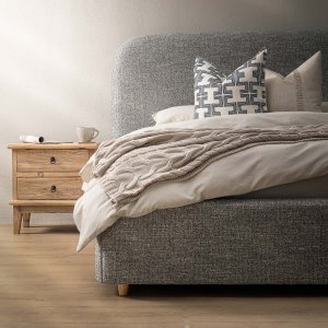 Elysia Storage Bed - Queen - Moonstone