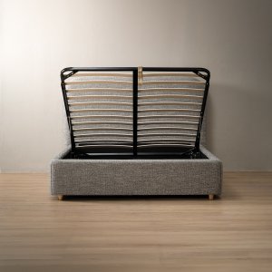 Elysia Storage Bed - Queen - Moonstone