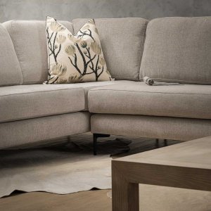 Tulbagh Fabric Corner Couch Dusted Taupe