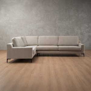 Tulbagh Fabric Corner Couch Dusted Taupe
