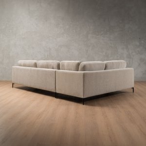 Tulbagh Fabric Corner Couch Dusted Taupe