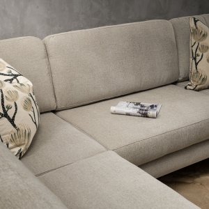 Tulbagh Fabric Corner Couch Dusted Taupe