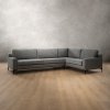 Tulbagh Fabric Corner Couch Right Forest Ash
