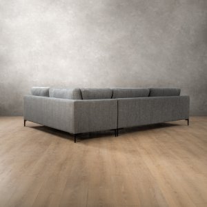 Tulbagh Fabric Corner Couch Right Forest Ash