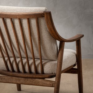 Mariclaire Fabric Armchair Monarch Luna