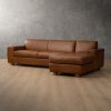 Karoo Corner Couch with Daybed Right Butterscotch