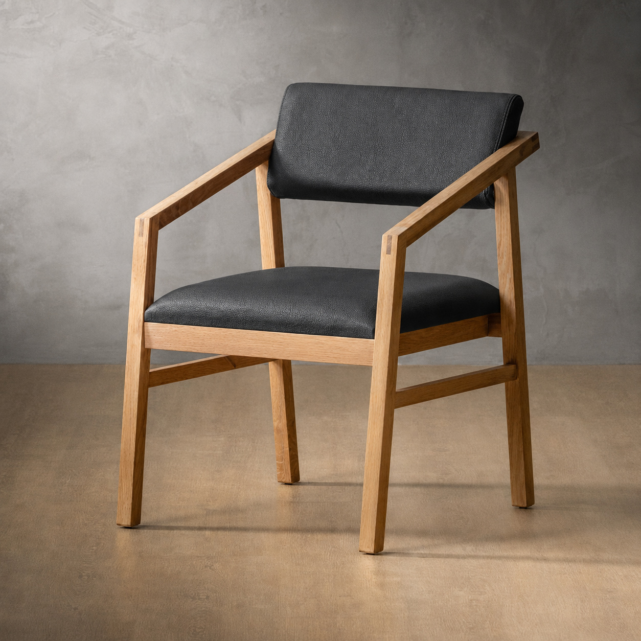Jozi-Leather-Carver-Chair-Midnight