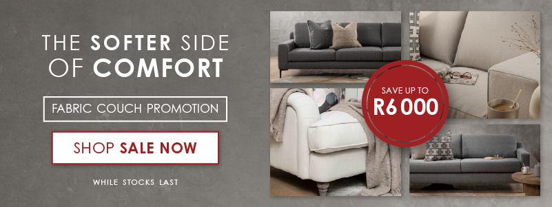 Fabric Couch Promotion Mobile Banner