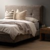 Sancturé Queen Headboard Fossil Wave