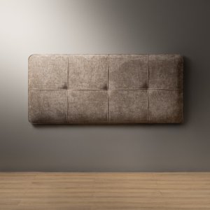 Sancturé Queen Headboard Fossil Wave