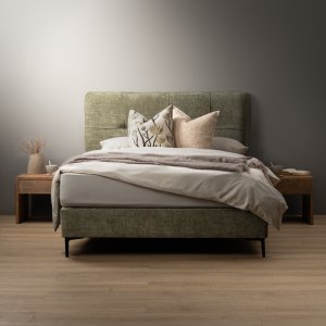 Sancturé Queen Headboard Olive Wave