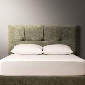 Sancturé Queen Headboard Olive Wave
