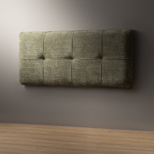 Sancturé Queen Headboard Olive Wave