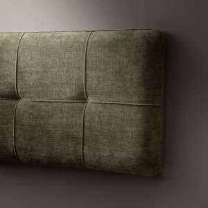 Sancturé Queen Headboard Olive Wave