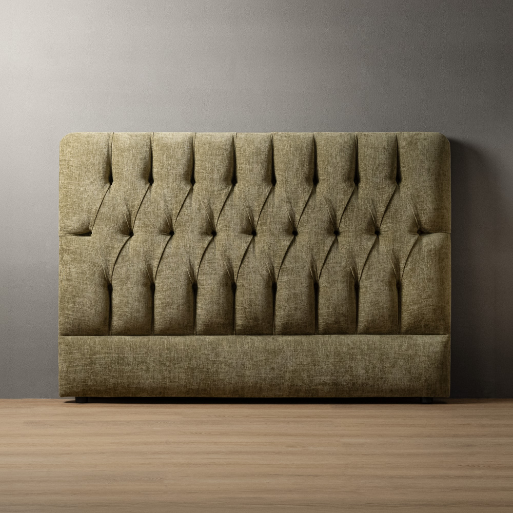 Harverlyn King Headboard Olive Wave