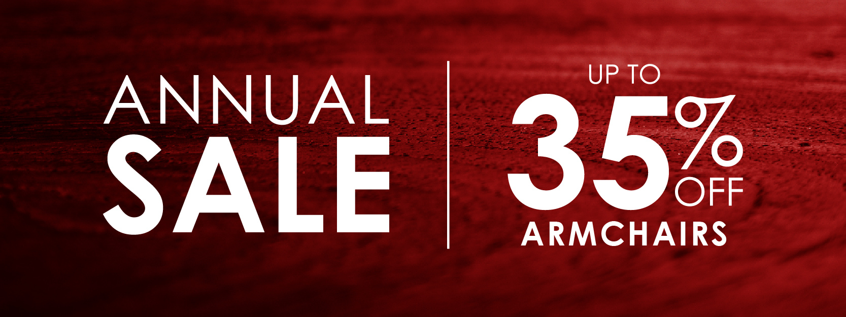 Armchairs Sale Banner