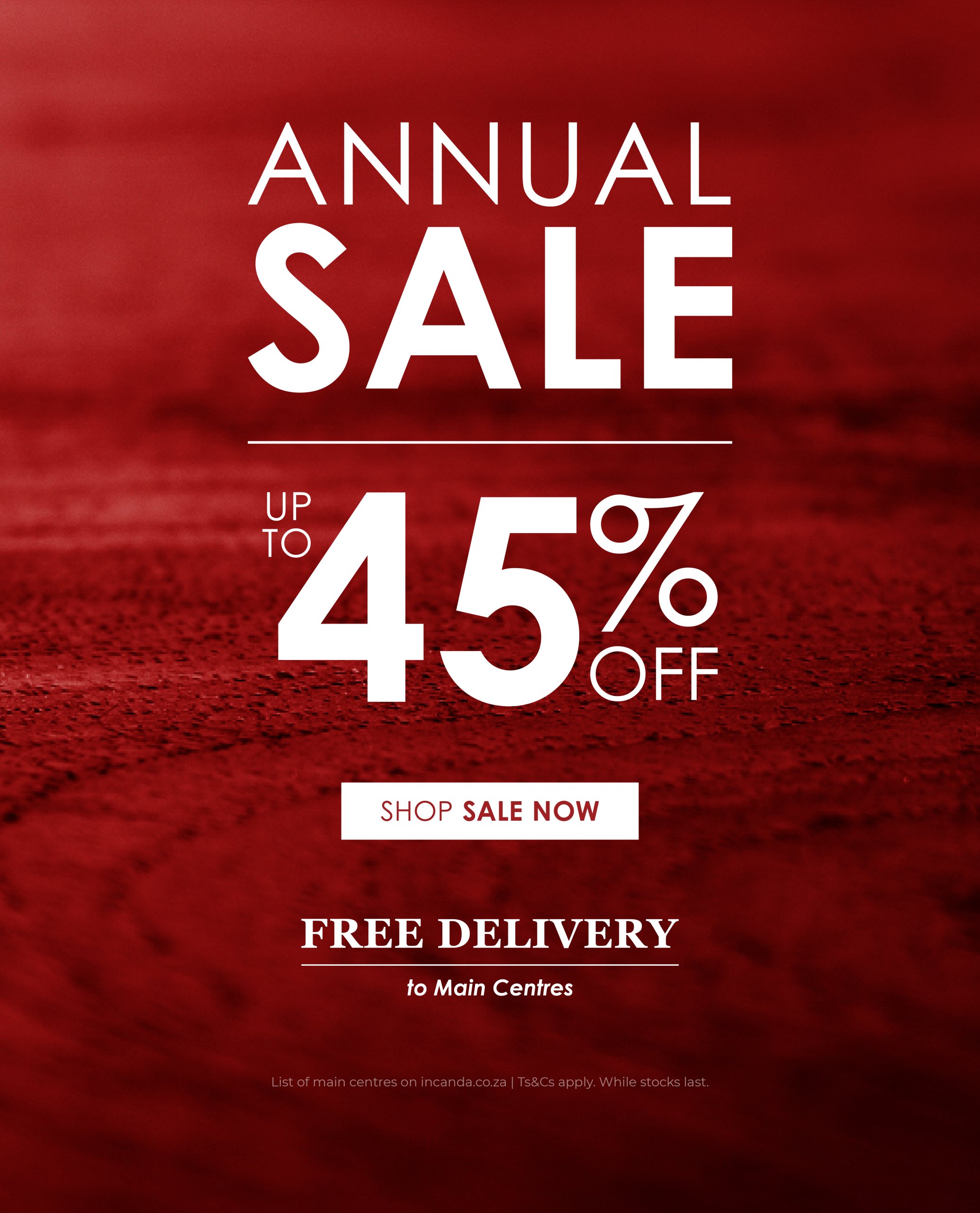 Annual Sale Home Page Mobile Banner