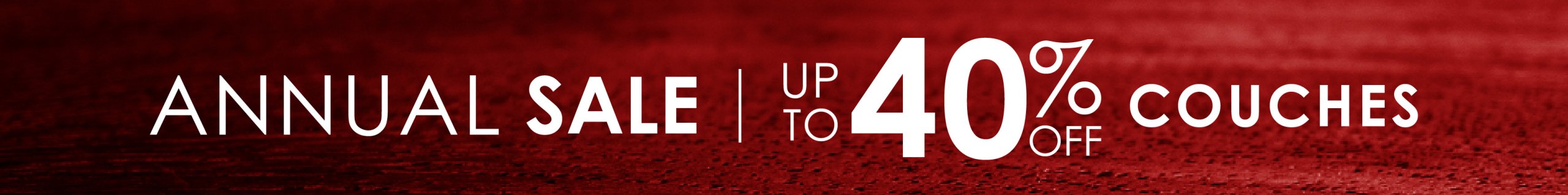 Couches Sale Banner