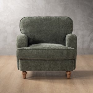 Chenavé Fabric Armchair Thyme Wave