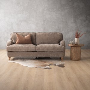 Chenavé 3-Seater Fabric Couch Fossil Wave