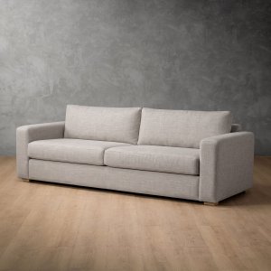Clanwilliam 4-Seater Fabric Couch - Dusted Taupe