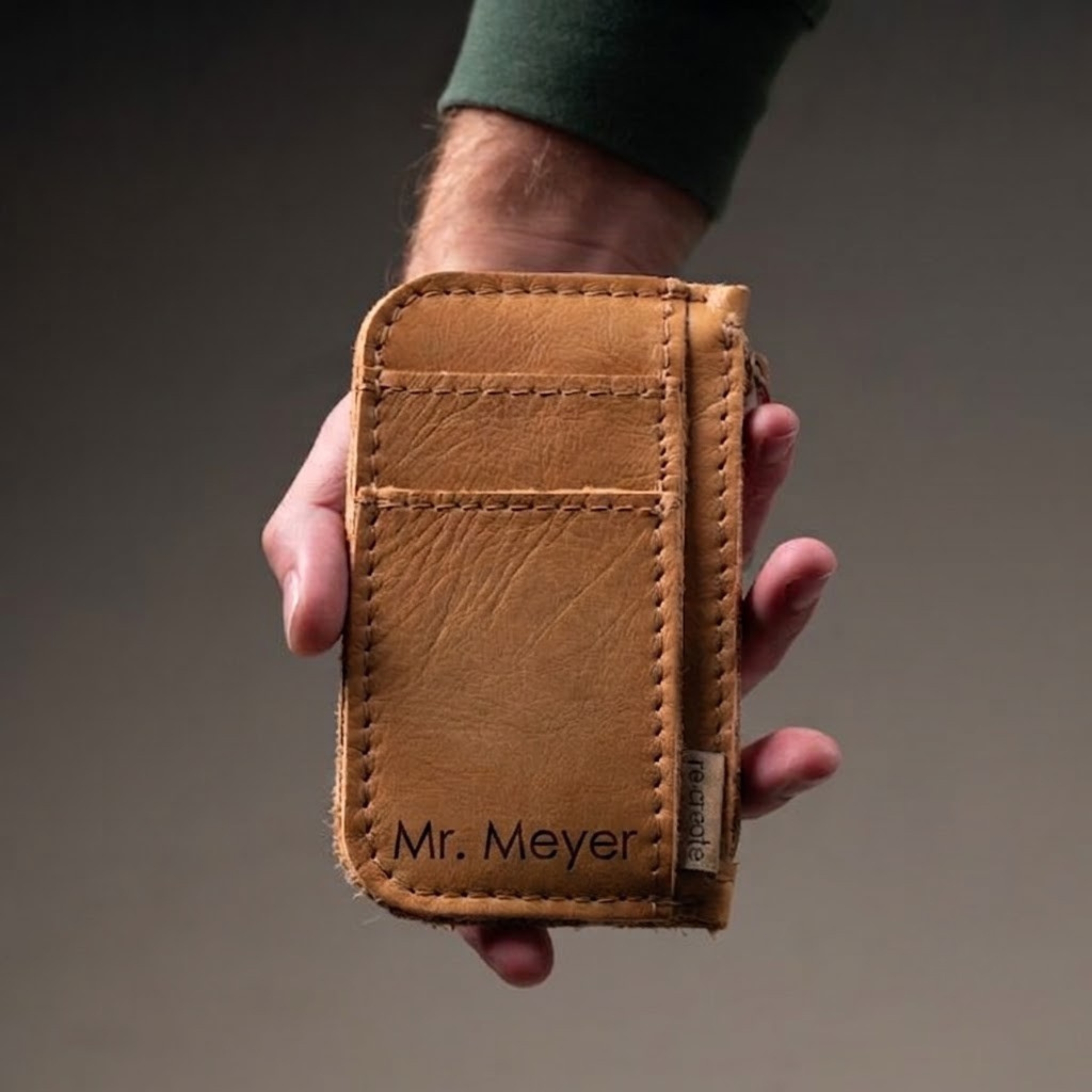 Untitled design (36) Slim Wallet Caramel branded
