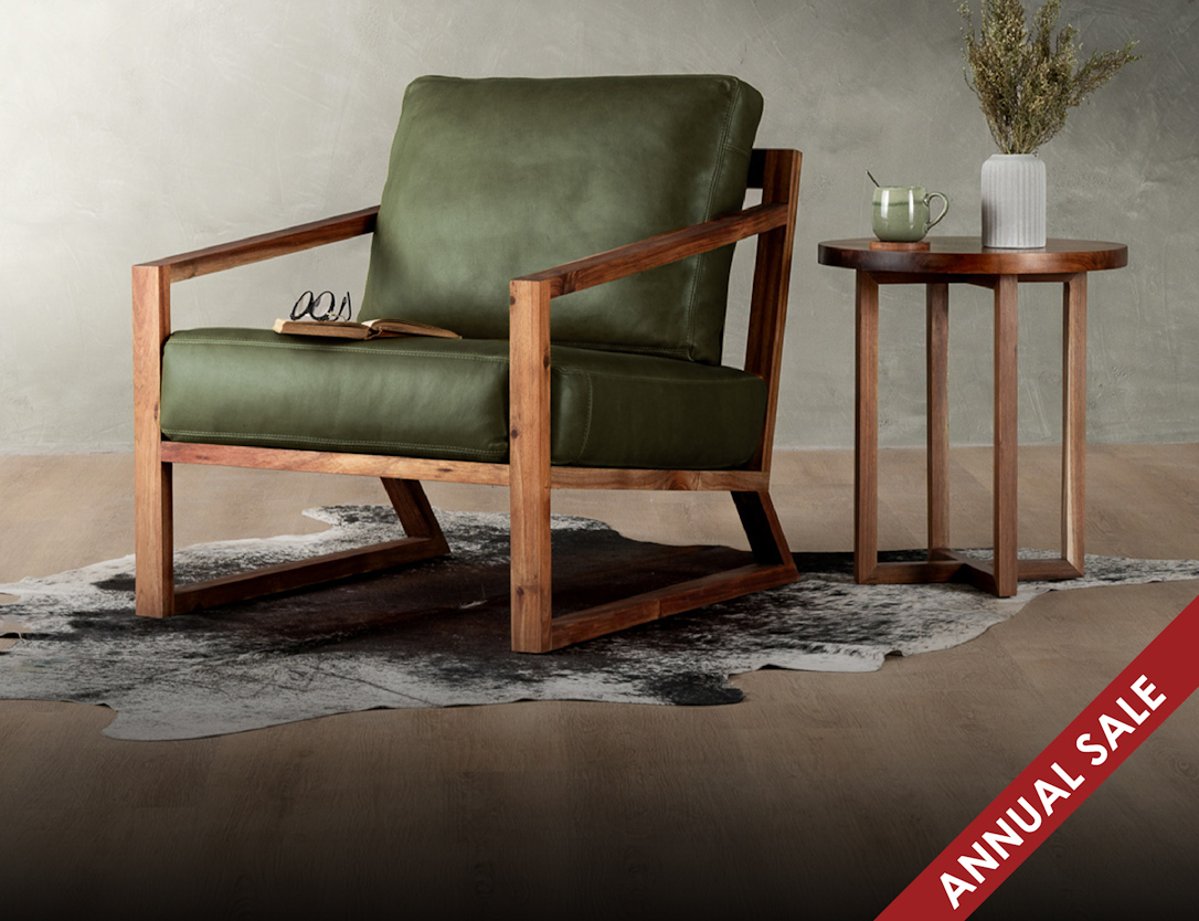 Annual Sale Home Page Armchairs Banner