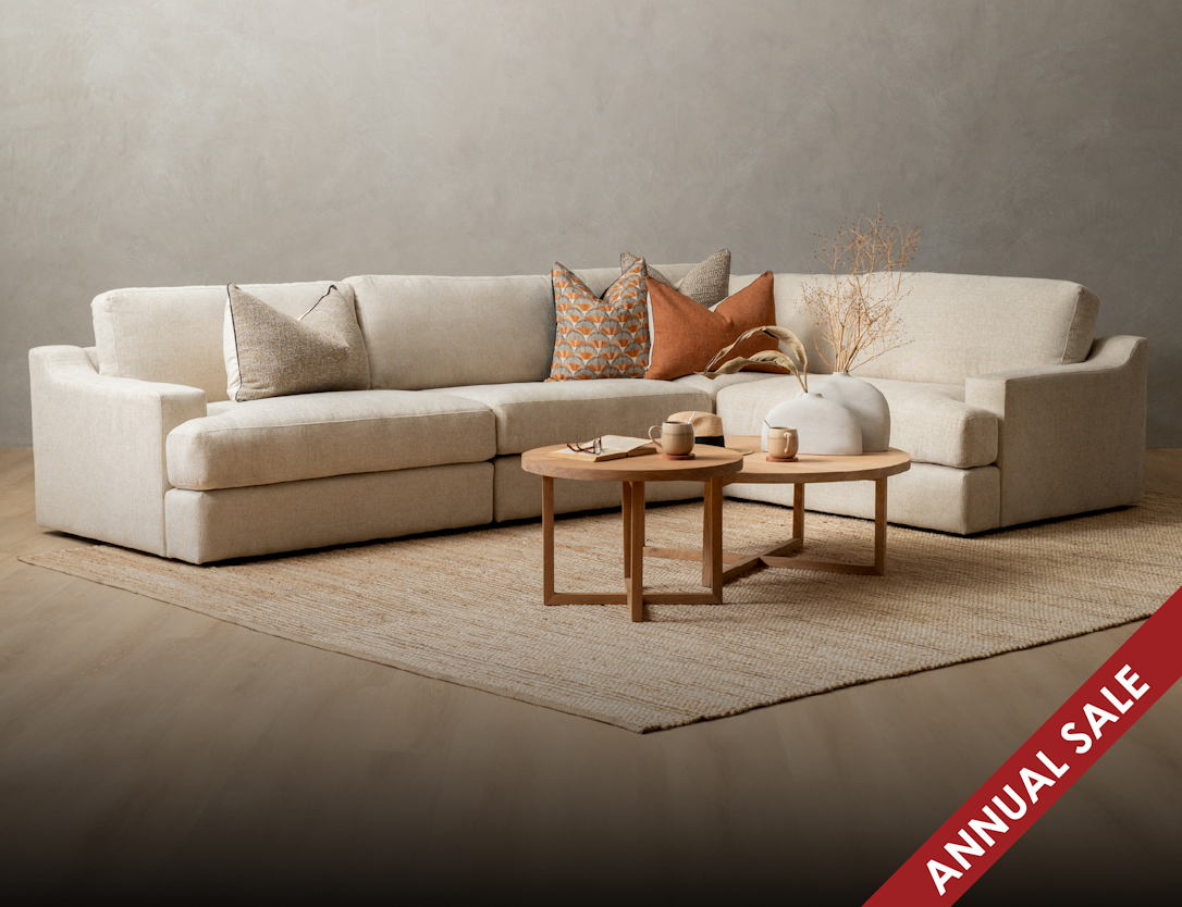 Annual Sale Modular Couches Banner