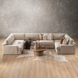 Windermere U-Shape Modular Couch Latté