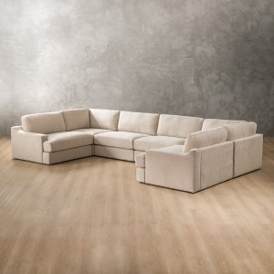 Windermere U-Shape Modular Couch Latté