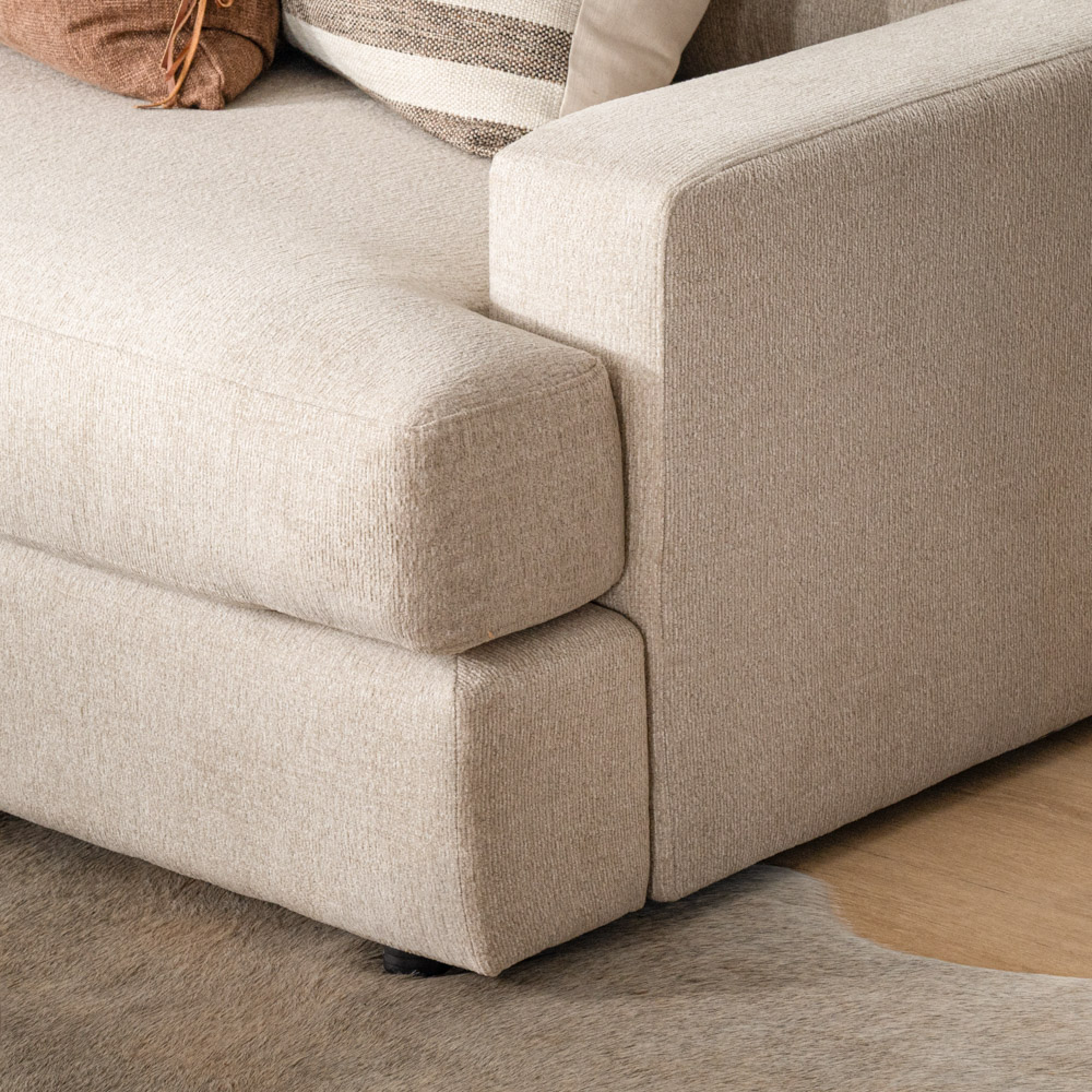 Windermere U-Shape Modular Couch Latté