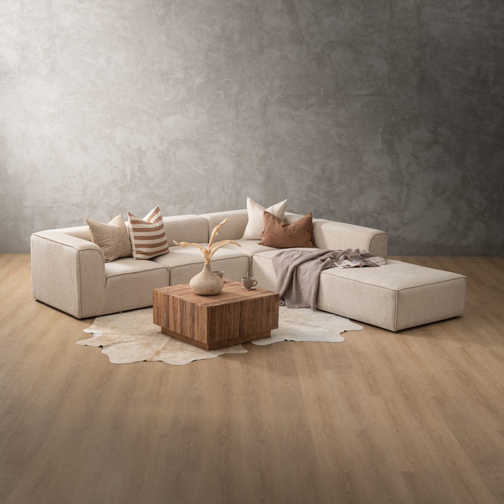 Havenwood Corner Couch with Daybed Latté