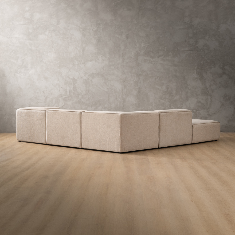 Havenwood Corner Couch with Daybed Latté