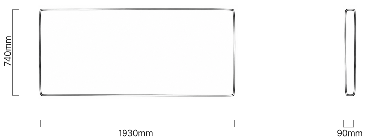 Dawncrest King Headboard Dimensions