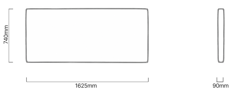 Dawncrest Queen Headboard Dimensions