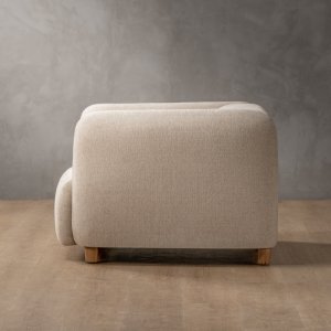Monteluce Fabric Armchair Latté