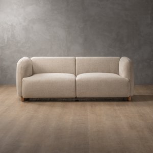 Monteluce 3-Seater Fabric Couch Latté