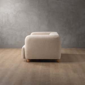 Monteluce 3-Seater Fabric Couch Latté