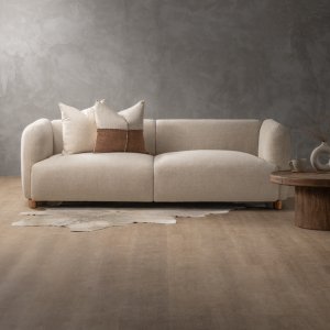 Monteluce 4-Seater Fabric Couch Latté
