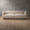 Monteluce 4-Seater Fabric Couch Latté