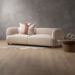 Monteluce 4-Seater Fabric Couch Latté