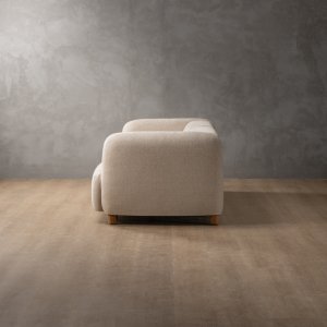 Monteluce 4-Seater Fabric Couch Latté