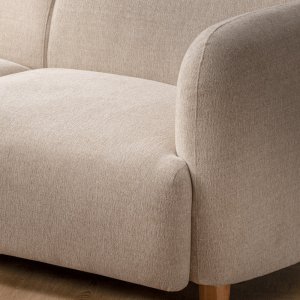 Monteluce 4-Seater Fabric Couch Latté