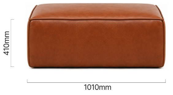 Havenwood Leather Ottoman