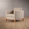 Cape Town Fabric Armchair Silver Grey