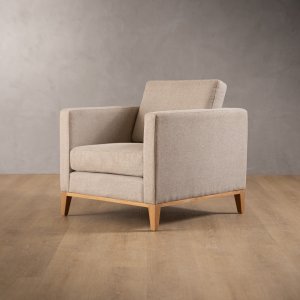 Cape Town Fabric Armchair Silver Grey