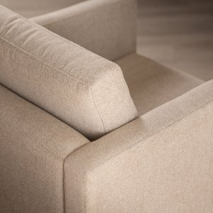 Cape Town Fabric Armchair Silver Grey