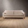 2.4m Douglas Fabric Couch Moonstone